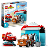 10996 Distracție la Spălătorie cu Fulger Mcqueen Și Bucșă — LEGO