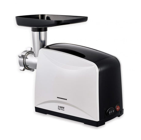 Heinner Masina de tocat Masina de Tocat Heinner MG-2100BKWH | 2100W, Accesorii Incluse, Negru/Alb