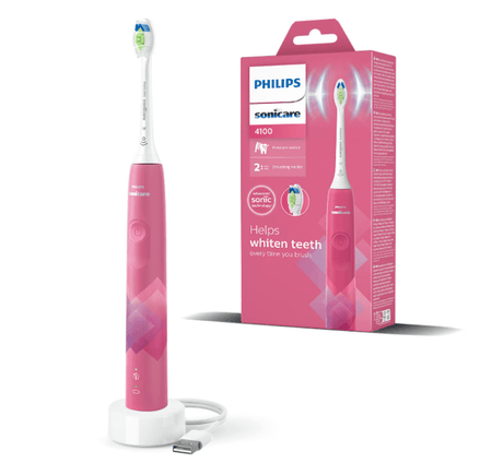 Philips Periuta de dinti Periuta de dinti electrica Philips Sonicare HX3689/41 | 31000 miscari/min, BrushSync, SmartTimer, Roz
