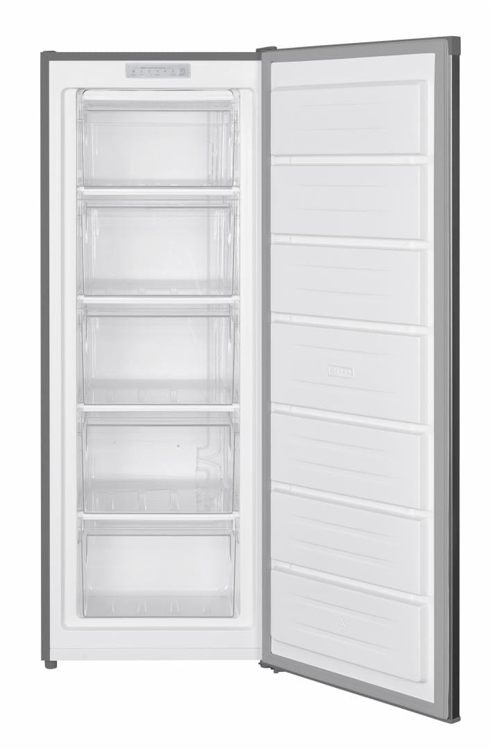 Heinner Congelator vertical Congelator Vertical Heinner HFF-HM168XE++ | 168L, Clasa E, 6 Sertare, Inox