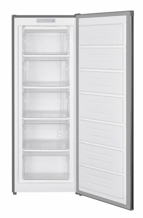 Heinner Congelator vertical Congelator Vertical Heinner HFF-HM168XE++ | 168L, Clasa E, 6 Sertare, Inox