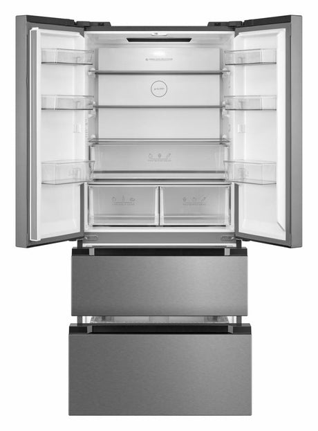 Heinner Combina frigorifica Combina Frigorifica Heinner HCFD-M516INVXE++ | French Door, 516L, No Frost, Clasa E, Inox, 83.3x65.3x189.8cm
