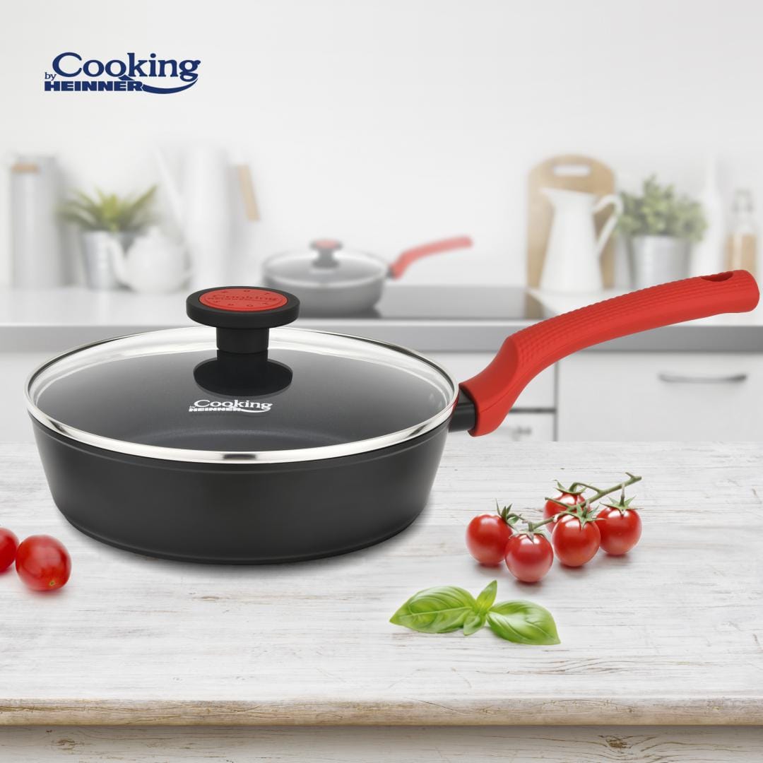 Heinner Tigaie Tigaie Heinner HR-MRK-AC28 | 28cm, Aluminiu Forjat, Cu Capac, Redmoon