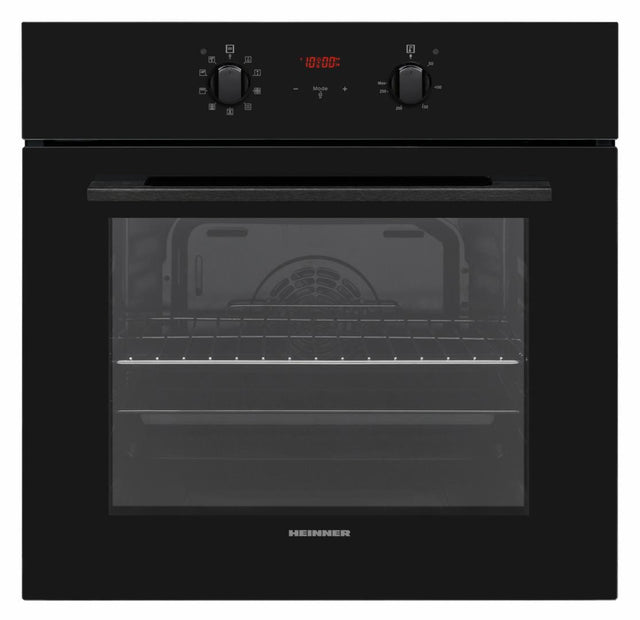 Heinner Cuptor incorporabil Cuptor Incorporabil Heinner HBO-V659GCD-GBK | 65L, Gaz, Grill Electric, Negru, 59.5x55x59.5cm