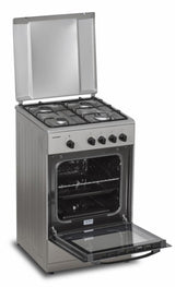 Heinner Aragaz Aragaz Gaz Heinner HFSC-SME50SL | 4 Arzatoare, 50cm, Inox, 49.8x50x85cm