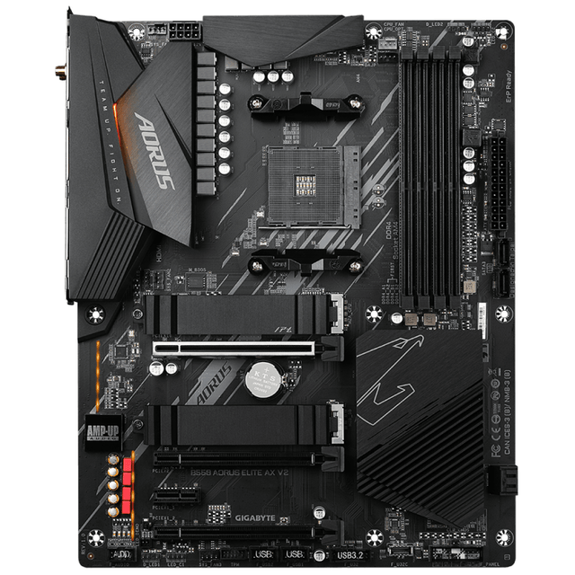 GIGABYTE Placa de bază Gigabyte B550 AORUS ELITE AX V2 AM4