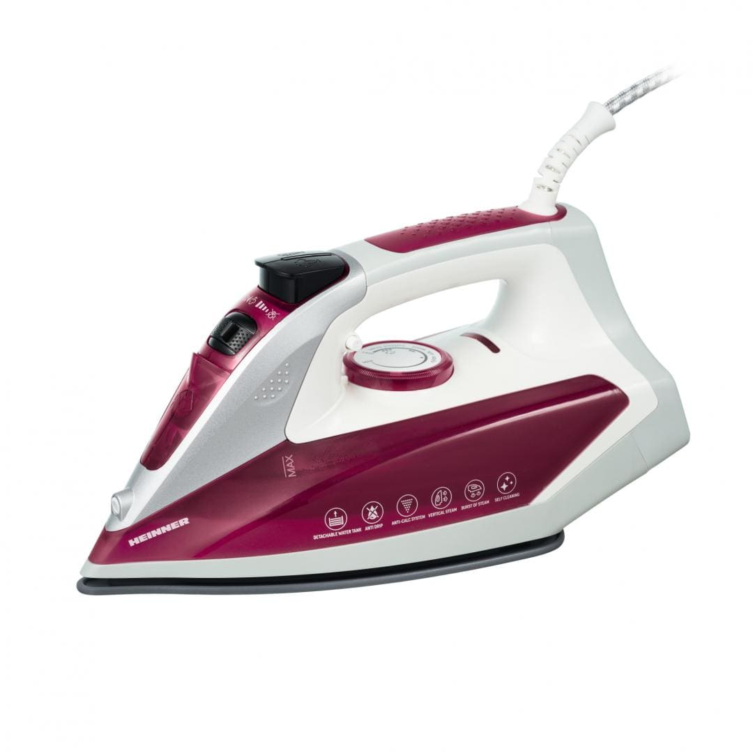 Heinner Fier de calcat Fier de calcat Heinner HSI-2200PP | 2200W, Talpa Ceramica, Spray, Jet Abur, Anti-Picurare