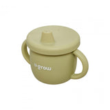 Set Diversificare 3 Piese Silicon : Bol, Farfurie și Cana cu Cioc, Olive, U-grow
