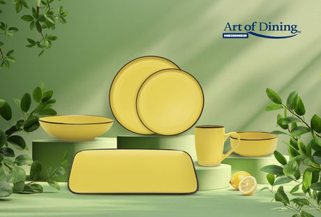 Heinner Set farfurii Set Farfurii Desert Heinner HR-WDF-M20D6 | Ceramica, 20cm, 6 Piese, Medeea