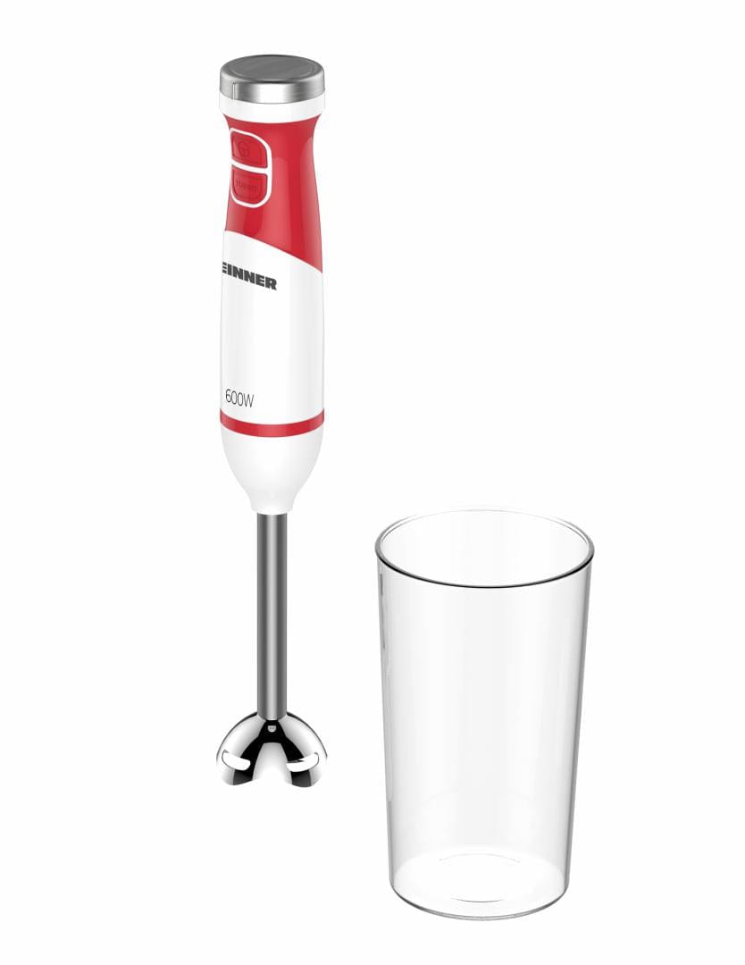 Heinner Blender Blender De Mana Heinner HHB-D600WHR | 600W, NewFlex, Alb/Rosu