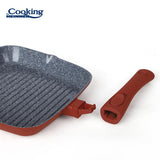 Heinner Tigaie Tigaie Grill Heinner HR-JLG-A28G | 28cm, Aluminiu, Cu Capac, Calabria