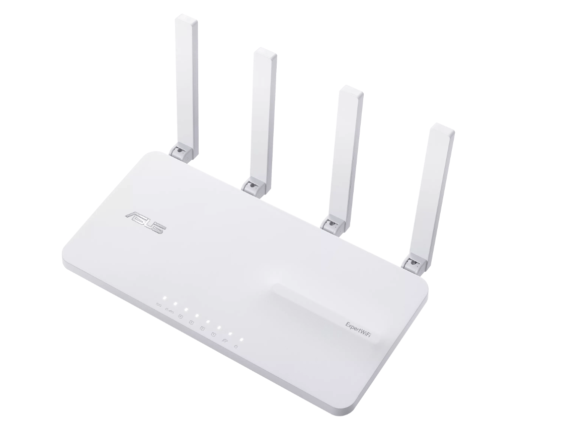 Asus ASUS ExpertWiFi EBR63 AX3000 Dual-band WiFi Router for small-mdeium business, SDN, VLAN, Dual WAN, VPN, Guest Portal, Free WiFi, AiProtection Pro
