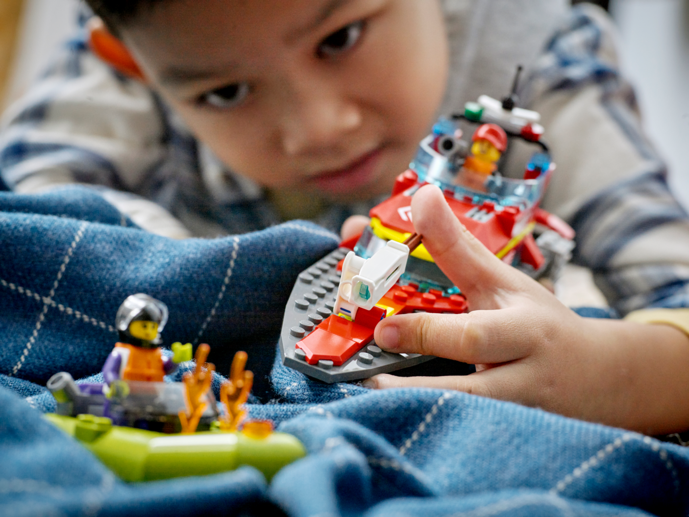 60373 Barca de Salvare A Pompierilor — LEGO