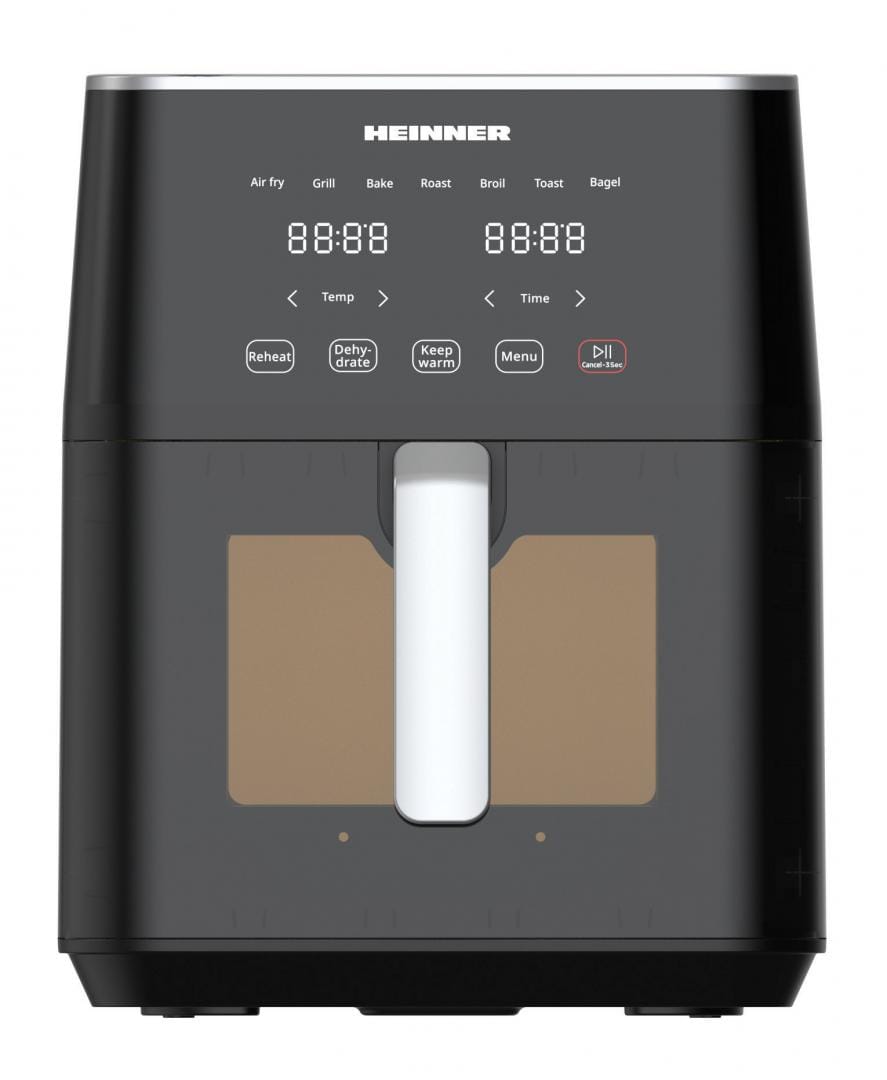 Heinner Resigilat - Air Fryer [RESIGILAT] Friteuza Cu Aer Heinner HAF-M7BK1800 | 7L, 1800W, 40-200°C, Display Digital