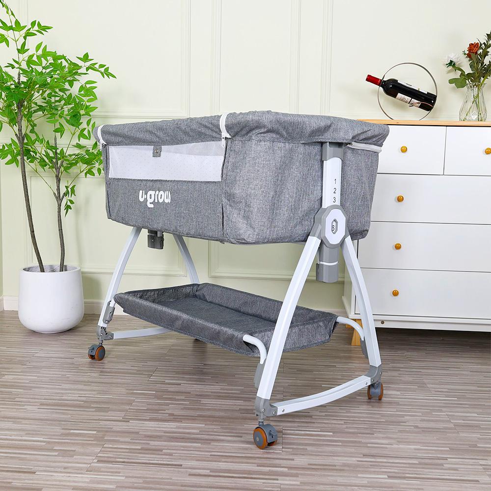 Patut 2 în 1 Co-sleeper cu Functie de Leagan, U-grow