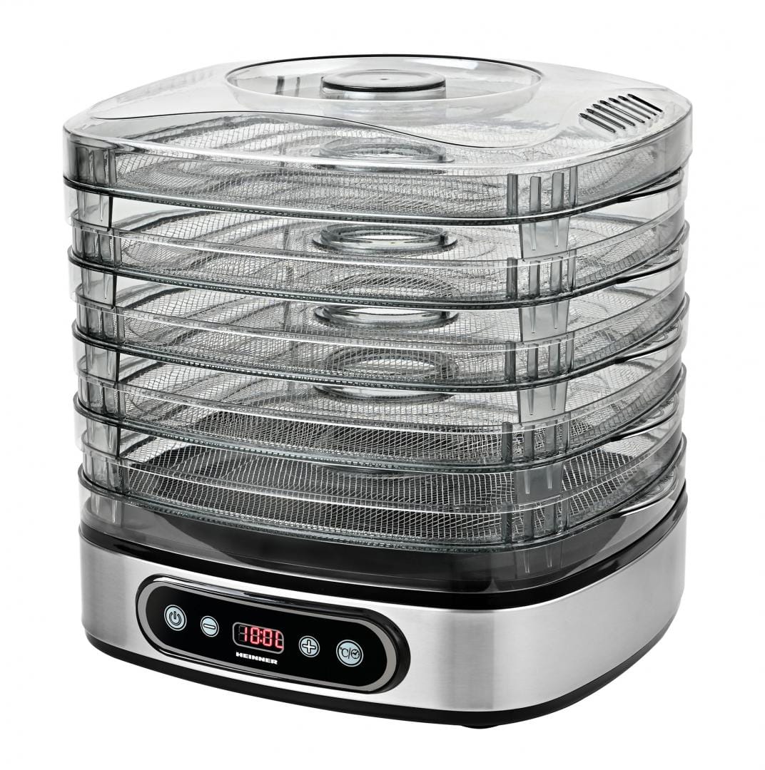 Heinner Deshidrator Deshidrator Heinner HFD-K380SSBK | 380W, 5 Tavi, Timer, Negru
