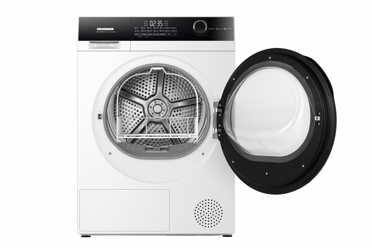 Heinner Resigilat - Uscator de rufe [RESIGILAT] Uscator de Rufe Heinner HHPD-HMK90IVFC+++ | 9kg, Pompa Caldura, Clasa C, Inverter, 59.5x66x84.5cm
