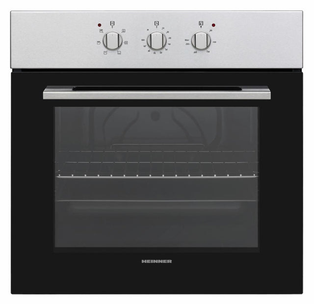 Heinner Cuptor incorporabil Cuptor Incorporabil Heinner HBO-V656G-IX | 65L, Gaz, Clasa A, 59.5x55x59.5cm