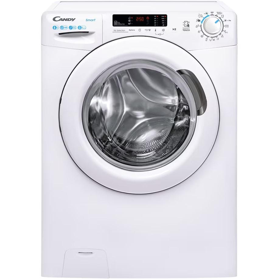 Candy Masina de spalat rufe Masina de spalat rufe Candy Smart CS1482DW4/1-S, 8 kg, 1200rpm, Clasa B, alb, 60x54x85cm