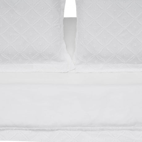 Heinner Lenjerie de pat Lenjerie Pat Heinner HR-4KSBED-TFWHT | Broderie Tufata, Alb, 4 Piese