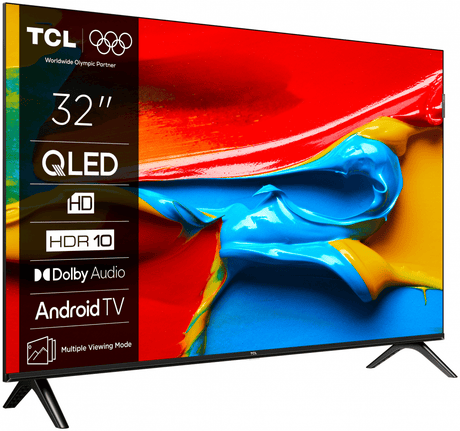 TCL Televizoare Televizor TCL QLED 32V4C | 80 cm, Smart Google TV, HD, (Model 2025)