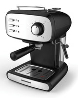 [RESIGILAT] Espressor Manual Heinner HEM-1100BKX | 1100W, 15 Bar, 1.6L, Negru