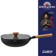 Heinner Tigaie Tigaie Wok Heinner HR-SNT-W26 | 26cm, cu Capac, Samurai Gourmet