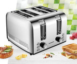 Heinner Prajitor de paine Prajitor de Paine Heinner HTP-4S1500SS | 4 Felii, 1500W, Inox