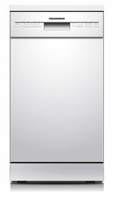 MASINA DE SPALAT VASE HEINNER HDW-FSM45510WE++. 10 SETURI, CLASA DE EFICIENTA ENERGETICA E, CONTROL ELECTRONIC, 5 PROGRA