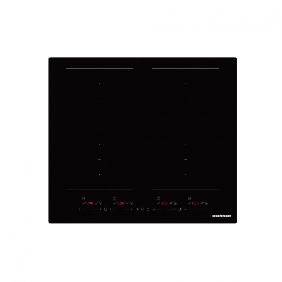 Heinner Plita incorporabila Plita Incorporabila Heinner HBHI-M4ZB2FXSMTC | 4 Zone, Gaz, 60cm, Inox