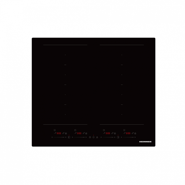 Heinner Plita incorporabila Plita Incorporabila Heinner HBHI-M4ZB2FXSMTC | 4 Zone, Gaz, 60cm, Inox