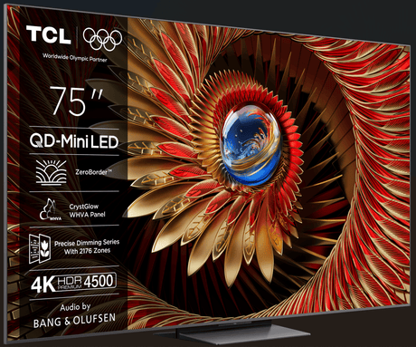 TCL Televizoare Televizor TCL Mini LED 75Q8C | 189 cm, Smart Google TV, 4K Ultra HD, (Model 2025)