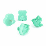 Heinner Set forme prajituri Set Forme Biscuiti Heinner HR-AZ-6252NC | 4 Piese, Happy Design, Simona Pope