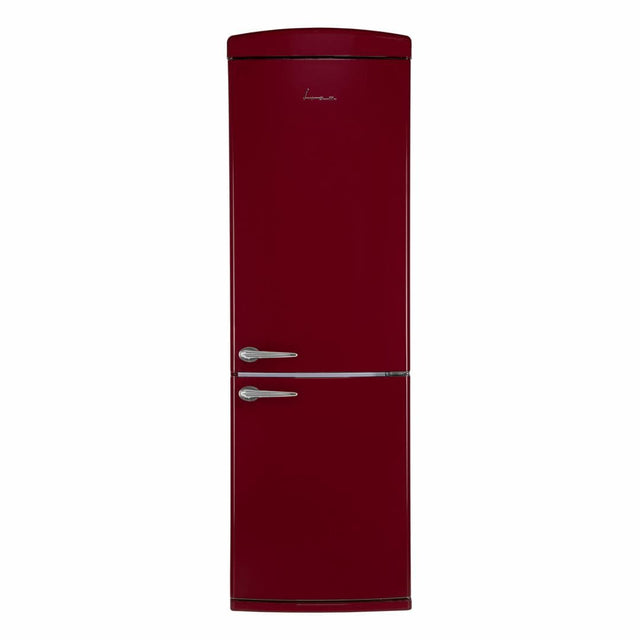Fram Combina frigorifica Combina frigorifica FRAM FC-VRR341BDE++ | 340L, Less Frost, Clasa E, LED, Burgundy, 60.5x68.1x190.1cm