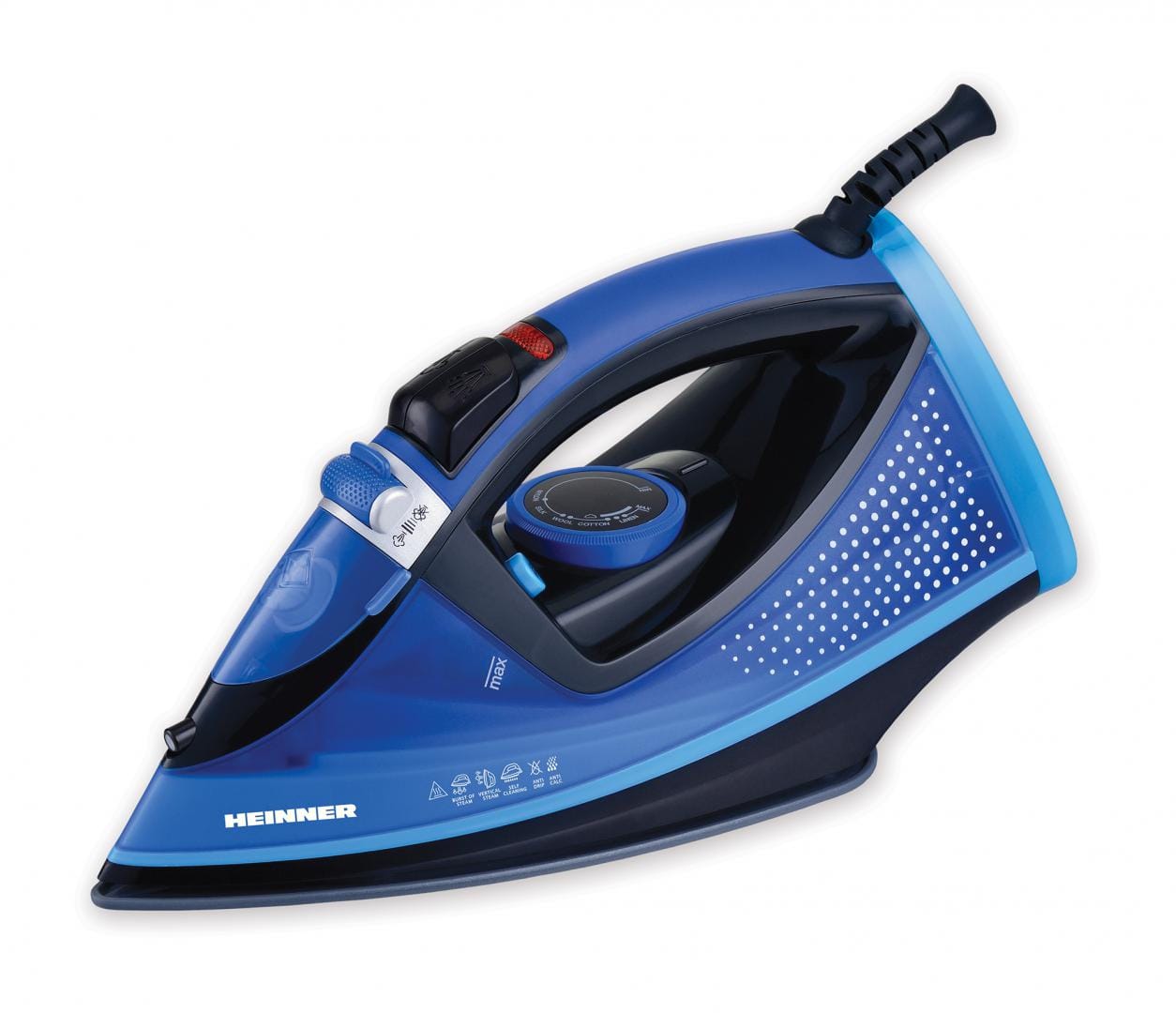 Heinner Fier de calcat Fier de Calcat Heinner HSI-2400LT | 2400W, Talpa Ceramica, Abur 30g/min
