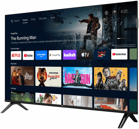 TCL Televizor LED Televizor TCL QLED 40S5L | 100 cm, Smart Android TV, Full HD, Clasa F