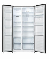 Heinner Side by side Side by Side Heinner HSBS-HS519NFBKWDE++ | 519L, No Frost, A++, Negru, 91x64.3x178.6cm