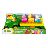 Tractoras cu Remorca, Animalute și Sunete, John Deere — TOMY