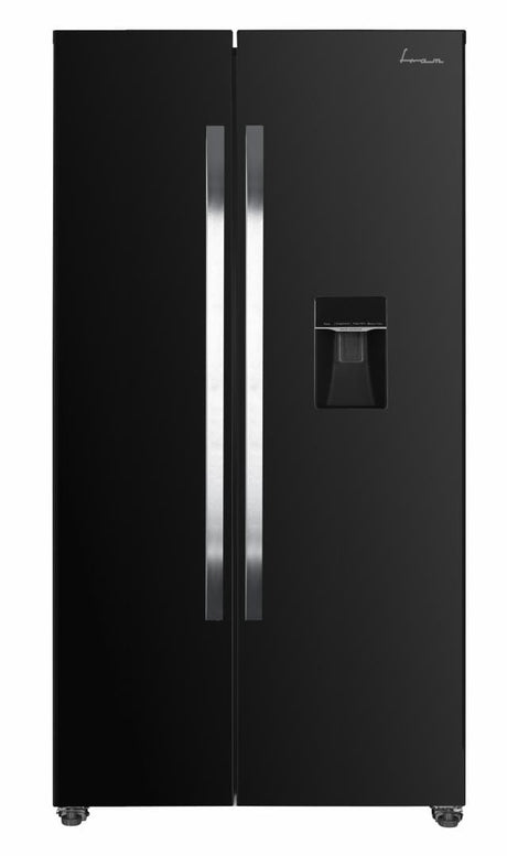 Fram Side by side Side by Side Fram FSBS-HM440NFBKWDE++ | 440L, No Frost, Clasa E, Negru, 90x59x177cm