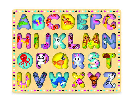 Kids Hits Jucării Jucarie Kids Hits KH20/025 | Placa de Sortare ABC, Lemn, Educativa