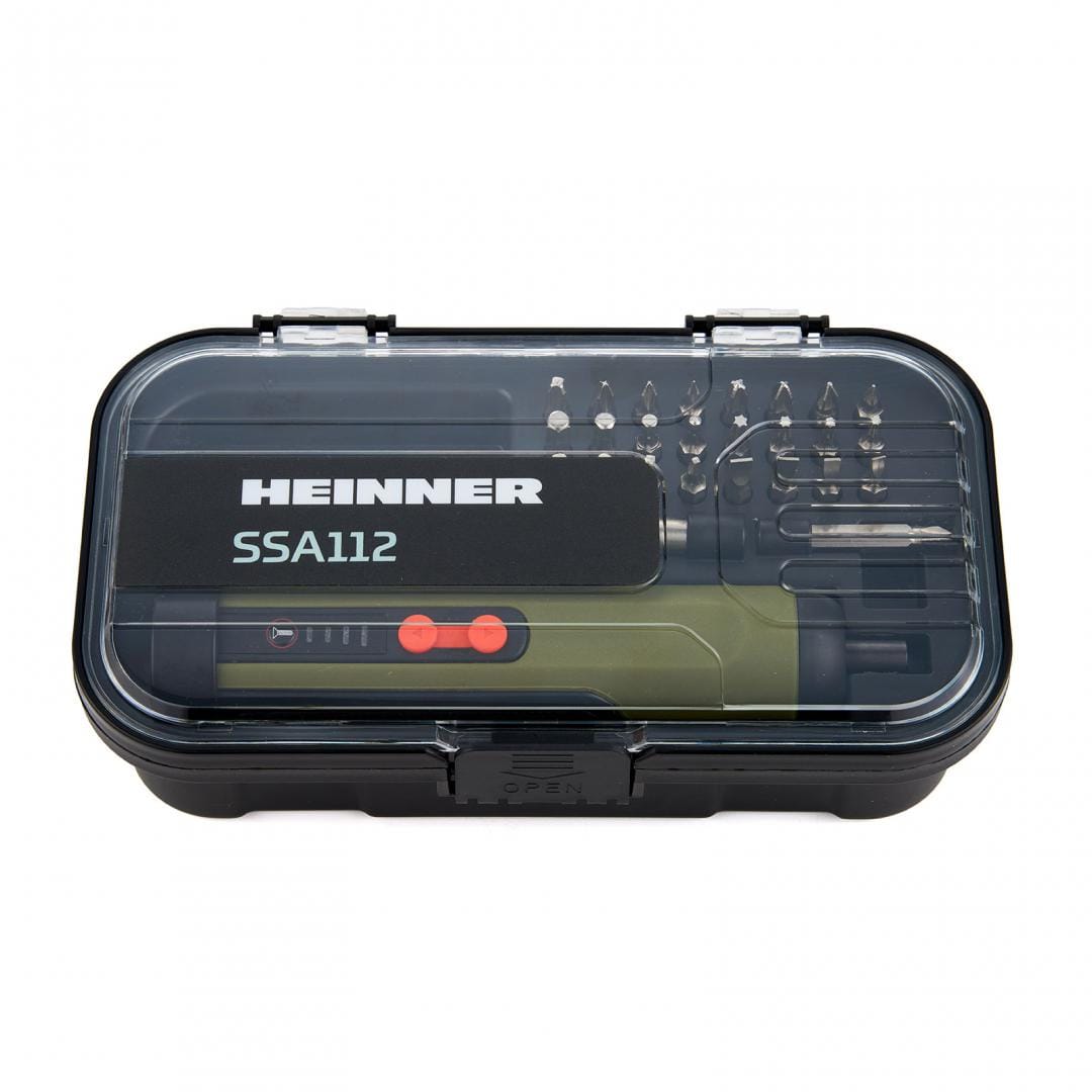 Heinner Surubelnita electrica Surubelnita Electrica Heinner SSA112 | 4.0V Li-Ion, 26 Accesorii, USB