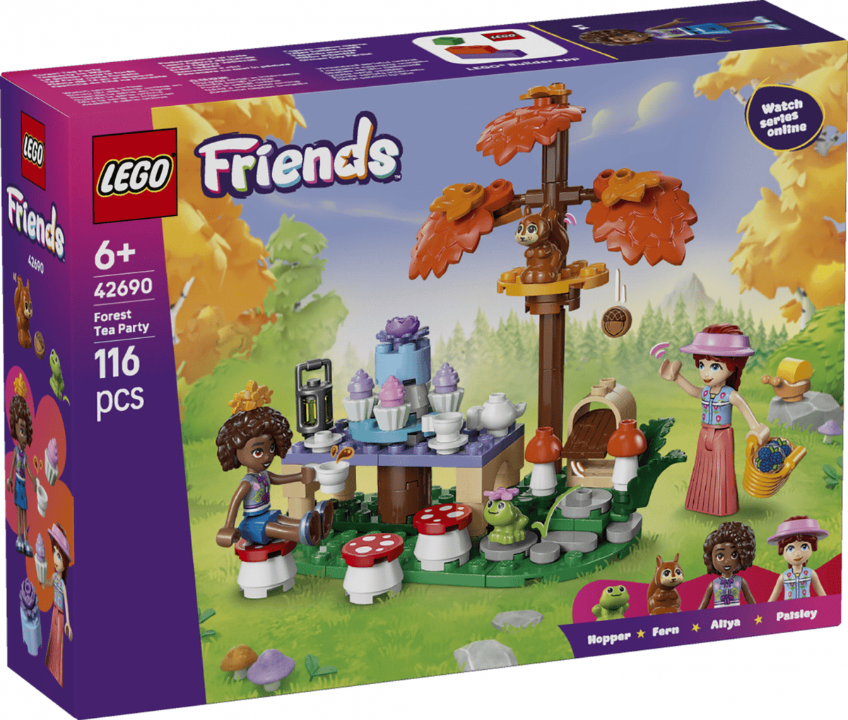 Set Constructie LEGO 42690 | Petrecere cu Ceai in Padure