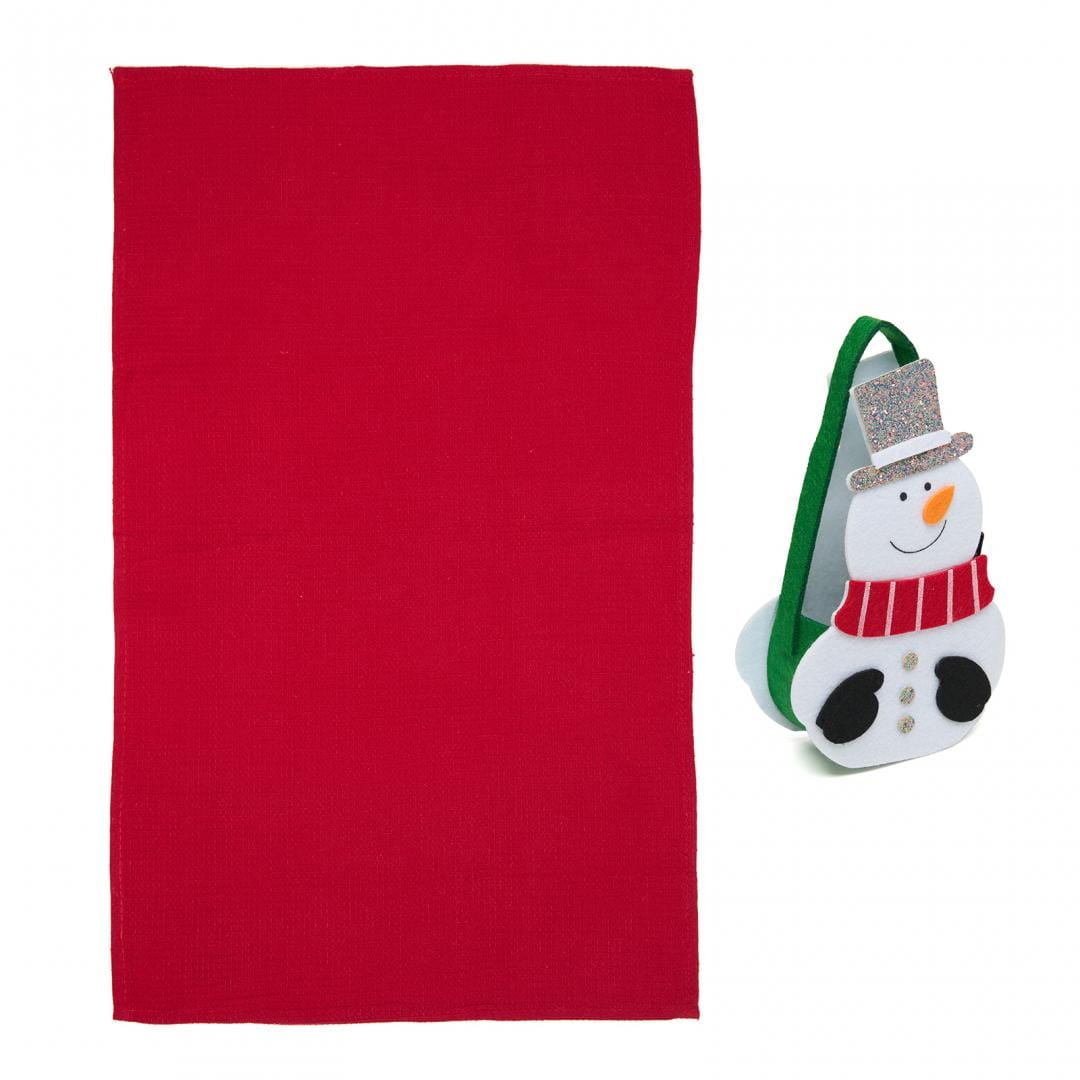 Heinner Set ustensile de bucatarie Prosop de Bucatarie Heinner HR-TWLBAG-XMS2 | Cu Gentuta, Design Craciun