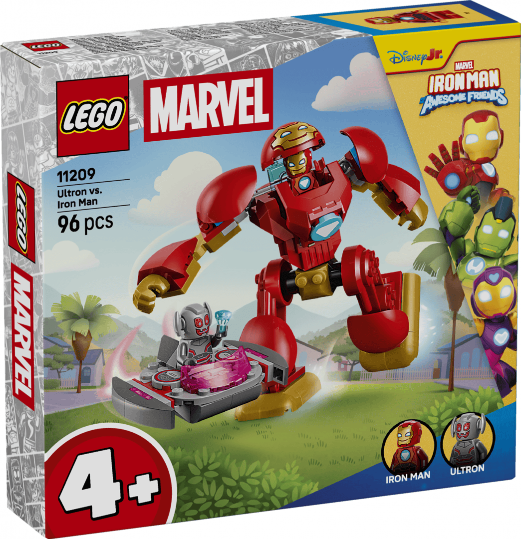 Lego Jucării Set Constructie LEGO Marvel 11209 | Ultron vs Iron Man