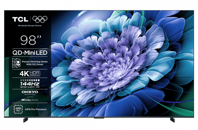 TCL Televizor TCL MiniLed 98C61K, 248 cm, Smart Google TV, 4K, 120Hz