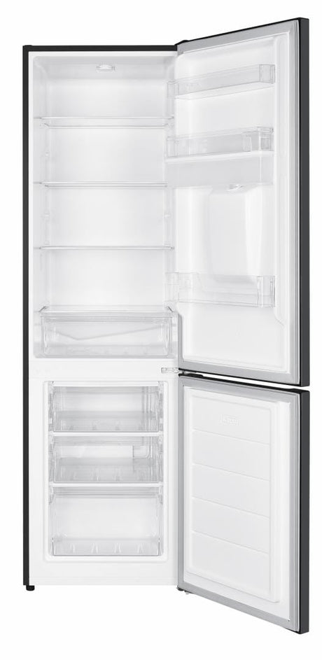 HEINNER Combina frigorifica Heinner HC-HM260DGWDE++, clasa energetica: E, dozator de apa, capacitate totala: 260L, capacitate frigider: 189L, capacitate congelator: 71L, control electronic cu termostat ajusta