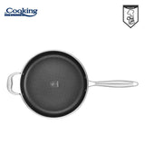 Heinner Tigaie Tigaie Adanca Heinner HR-MRK-28C | 28cm, 4.2L, Inox 3 Straturi, Capac Sticla