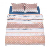 Heinner Lenjerie de pat Lenjerie de pat Heinner HR-DBL132-PLK | Dubla, 100% Bumbac, 4 Piese, Polka