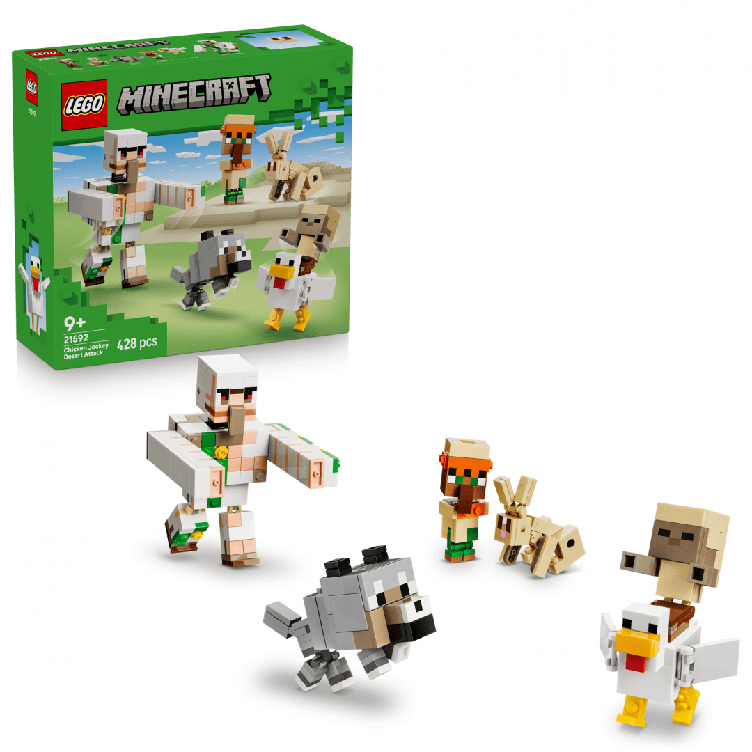 Lego Jucării Set Constructie LEGO 21592 | Atac in Desert cu un Jocheu de Gaini