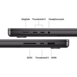 APPLE MacBook Pro 14.2"/Apple M5 Pro (CPU 18-core, GPU 20-core, Neural Engine 16-core)/24GB/2TB - Space Black - INT KB (No Adapter) - 2026